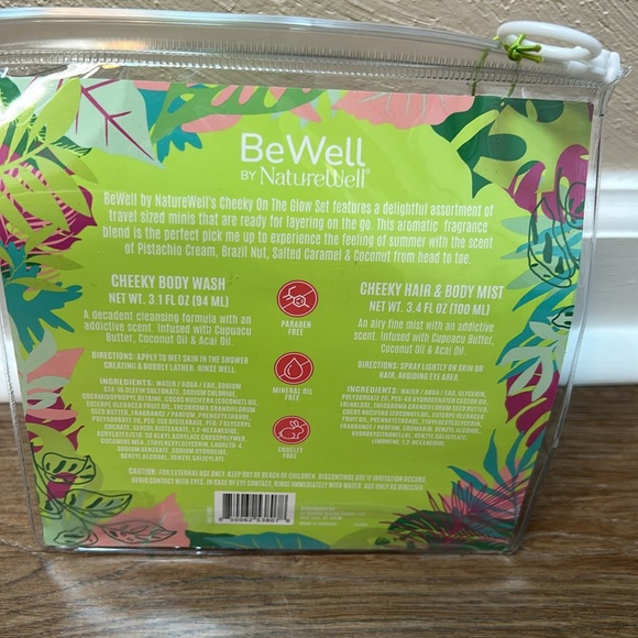 Be well by nature well cheeky on the glow travel minis - Picture 3 of 3